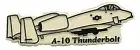 A-10 Thunderbolt Fridge Magnet