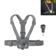 For DJI Pocket 3 / Insta360 One R / X/GO 3 Action Camera Chest Strap Holder Band