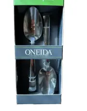 ONEIDA 6 APTITUDE TEASPOONS SET POLISHED 18/10 STAINLESS STEEL BRAND NEW NIB