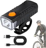 High-Performance bikee Lighting - Long-Lasting bikee Light Features, Customizable Brightness Front Lamp | Robust Waterproof bicyclee Light, Multi-Mode Cycling Headlight Designed for Night Riding