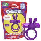 ScreamingO 4B Ohare XL Vibrating Rabbit Ears Cock Ring - Grape