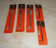 Black & Decker Quick Connect Spade & Bullet Drill Bits New