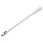 2 Pcs White Vertical Blinds Blind Wand Alloy Curtain Stick Window-shades