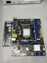 在飛比找露天拍賣優惠-ASROCK/華擎H61M-VS主板,在用電腦拆機,圖片實拍