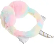 [BESPORTBLE] Children Winter Earmuffs: Warm Faux Unicorn Ear Warmer, Ear Protection Cover for Girls Women (Random Color)