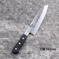 在飛比找momo購物網優惠-【KAI 貝印】日本製 關孫六 精美槌目紋 三德刀 不鏽鋼刀