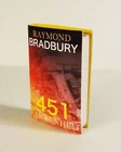 Raymond Bradbury's "Fahrenheit 451" faux mini book for FR, Barbie,12" dolls