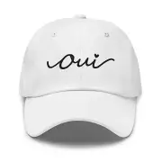 Oui Dad hat with Embroidery - Oui Hat - Oui Cap - Heart