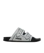 Jacquard logo flip-flops 37,38,41 Gray