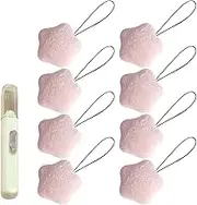 Duvet Button Fasteners - Star Shape Double Sided Plush Duvet Snap 8X | Home Bedding Accessories, Bedroom Quilt Cover Fixer, with Storage Box for Towel Pads