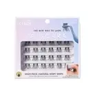 KISS Falscara Multipack False Eyelashes, Lash Clusters, Natural Wispy Wisps',...