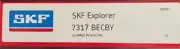 7317BECBY SKF ANGULAR CONTACT BEARING