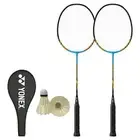 New [Set of 2 with shuttlecock] Badminton racket Yonex Badminton racket Muscle