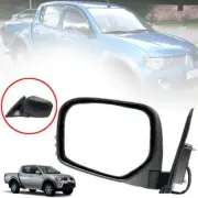 SIDE DOOR MIRROR FOR MITSUBISHI TRITON L200 2005-2014 ELECTRIC 5 WIRES BLACK LH
