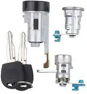 GIFAYUAN Fit for Chevrolet Sail 2nd Generation 2010-2014 New Sail Ignition Lock Cylinder Trunk Cylinder Full Door Lock Cylinder