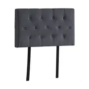 Single Size | Deluxe Headboard Bedhead (Grey)