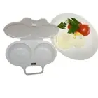 Egg Poacher Microwave Egg Poacher Non-stick Material Compact High-quality