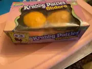 Spongebob XL Krabby Patties Sliders Gummy Candy 3 Pack, exp. 9/24