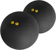 BESPORTBLE Professional Squash Ball Set Double Yellow Dot Racket Ball Practical Training Ball