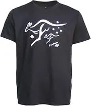 [Zmart Australia] Adult Unisex Mens Womens Australian Day Kangaroo Aussie Souvenir Tee Top T Shirt