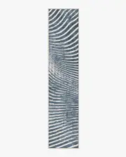 75' x 365' | Machine Washable Runner Rug | Kid & Pet Friendly | Indoor Rug | Wesley Blue Rug | Ruggable