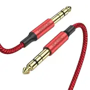 1/4 TRS Audio Cable 6.35mm TRS Balanced Interconnect Cable