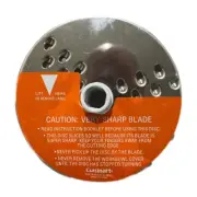 Cuisinart AFP-7DSC-MP 4.5 Inch Food Processor Slicer Disc Replacement Blade
