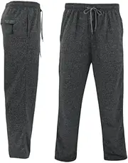 [TEX BASICS] Men's Lightweight Track Pants Jogger Trackies Sweat Pants Zipped Pocket