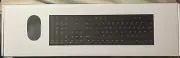 Wireless Keyboard and Mouse Combo, Sweet Green Cute Keyboard, 2.4G USB Ergonomic