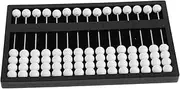 ibasenice Braille Abacus for Blind Students Plastic Bead Counting Tool Efficient Arithmetic Learning Calculation Aid for Use