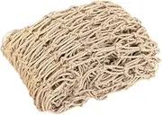 Jute Trellis Net for Climbing Plants and Child Safety Indoor Outdoor, 15 cm Mesh