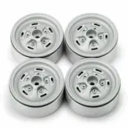 4pc 1.9" Metal Beadlock Wheel Rim for Axial SCX10 90046 90047 CC01 D90 Tamiya