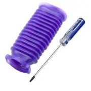 Soft Velvet Roller Suction Blue Hose For Dyson V6/ V7 / V8/ V10/ V11/ DC74 Parts