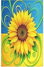 RPLIFE Sunflower Yellow Blue Dish Towels, 28x18 Decorative Hand Towels for Kitchen Cute, Set of 6