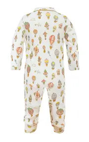 [Atelier Choux] Hot Air Balloons Organic-Cotton Playsuit