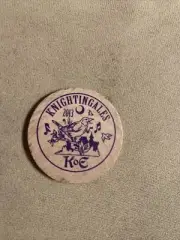 2016 Excalibur wood Mardi Gras DOUBLOON Nola Knightingales koe