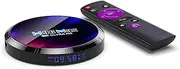 Android TV Box 13.0, H96 MAX Smart TV Box 4GB RAM 64GB ROM, 100/1000M Ethernet LAN Support 2.4G/5.8G Wifi6 BT 5.0 with RK3528 Chip 3D/8K Video Set Top TV Box,4gb+64gb