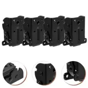 4 Pcs Table Leg Folding Hinge Flat Metal Brackets Heavy Duty Foldable