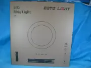 EOTO LIGHT 18 Inch LED Ring Light Tripod Stand Dimmable AM18 - NEW - FREE SHIP