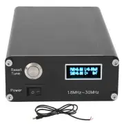 Antenna Tuner Aluminum Alloy Tester C Type 1.8‑30Mhz ATU‑100 HAM 10V‑15VDC New