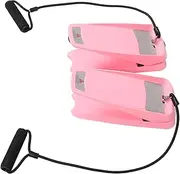 Mini Stepper Exercise Machine for Home Workouts Stepper Resistance Bands Pink Toning Space-efficient Full Body Workout