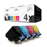 4x Toner for Konica Minolta Bizhub C 35 P TNP22 CMYK