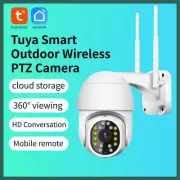 Tuya 1080P WIFI Wireless Camera Outdoor IP CCTV PTZ Home Smart Security IR Cam