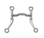 Myler Stainless Steel Horse Equine MB 04 Flat Shank Comfort Snaffle 5" Bit