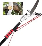 Telescopic Pole Saws Professional Telescopic Tree Pruner Extendable Pruning Saw Gardening Landscaping Branch Saw Lopper Tools with Tempered Steel Blade Saw