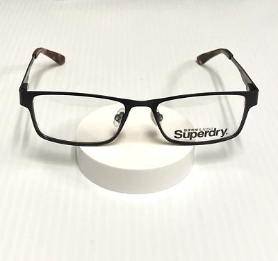 Brand New, Superdry Eyeglasses Style Brooklyn C004 Black/Tort 51[]16-135 w/Case