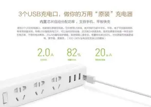💡小米延長線💡台灣現貨 小米正品 插線版 USB 智能排插  220V 米家延長線 USB插孔