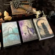 Triple Tarot Deck Bundle - Three Dark, Surreal Artistic 78-Card Tarot Decks