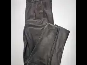 Scanlan & Theodore Leather Pleated Pant Size 10 Grey Brand New With Tag RRP $650