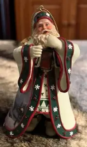 Thomas Kinkade Ashton Drake Christmas Santa Ornament